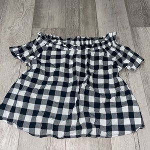 Off the shoulder top